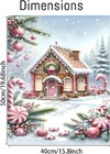 Christmas House Paint By Numbers Kit For Adults Diy Wall Art Decoration Art Art