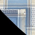 French Provencal Set Of 6 Cotton Jacquard Napkins Lavender Blue- Made In France