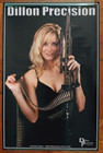 Lot Of 6 2002 Dillon Precision Arms Pin Up Girls And Guns Posters New Scottsdale