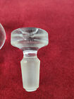 Lot Of  6  Vintage Clear Glass Wine Bottle Stoppers