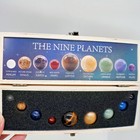 Natural Quartz Stone Sphere Nine Planets Of The Solar System Kids Crystal Gift