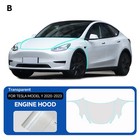 2020-2024 Tesla Model Y Hood Fender Precut Paint Protection Film Clear Ppf Kit