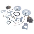 Rear Disc Brake Conversion Kit Drilled 1978-1988 G Body S10 Chevy Pontiac Buick