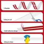 Flexible Wall Corner Protector Moulding Trim  Peel And Stick 3 4  X 10ft New