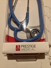 Prestige Medical Dual Head Stethoscope   New In Box  Blue Model S108