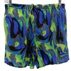 Y2k Nike Watercolor Lined Swim Trunks Athletic Outdoirs Beach Travel Resort M
