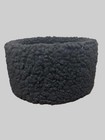 Black Karakul Kalpak Papakha Turkish Kavkaz Chechen Uzbek Turkmen Asian Hat 59cm