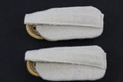 Wwii German Luftwaffe General Shoulder Boards     Silver   Gold Bullion  Slip-on