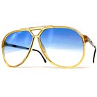 Vintage Carrera 5310e Vario Aviator Sunglasses  Austria 1970s  Medium