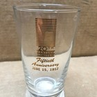 Vintage 1952 Ny Central Rr 20th Century Limited 50th Anniversary Glass Tumbler