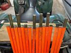 Keuffel   Esser Surveyor Engineer Range Pole - 8  Length - Vintage   Fluted Ends
