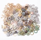 Antiqued 200 Gram Mixed Color Metal Skeleton Steampunk Watch Gear Cog Wheel Usa