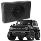 2021-2023 Ford Bronco Nvx 12  Sub Enclosure   Sound Bar And Amp W  Amp Kit