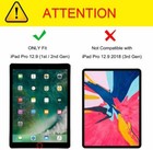 Keybard Case For Ipad Pro 12 9 2nd Gen 2017 Slim Shell Cover Bluetooth Keyboard