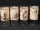 Complete Set Of Four Coca-cola Heritage Collector Series Glasses - Never Used