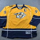 Nashville Predators Jersey Mens 4xl Yellow Smashville  99 Hockey Nhl Reebok
