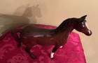 Genuine Goebel Vintage  60   s Or 70   s  Bay Arabian Stallion Figurine 7    H 7 5    L