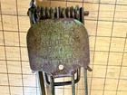 Vintage Victor Gopher Trap Easy Set Lititz Pa Pressed Steel Green Patina 6 