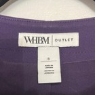 White House Black Market Purple Blazer Sz 8