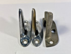 Antique Vintage Ice Box Keeper Latch Lot Of 3 Metal Latch Parts Hardware Lot  69