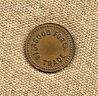 Rare Early 1900s Wauna Oregon Brass Token - C  W  Cowan   Son - G f 5   In Trade