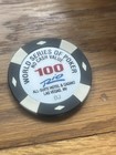 Rio Las Vegas Wsop 100 Poker Tournament Chip Ncv Bud Jones Rare Ships Free 
