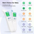 Ear And Forehead Thermometer For Adults  3-in-1 Infrared Digital Thermometer    