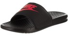 Nike Benassi Jdi Slide Men 343880 060 Black   Challenge Red 