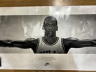 Original Vintage Nike Posters Michael Jordan      wings  1989 23x72in With Postcard 