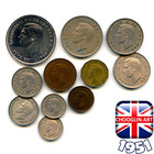 Collection Of British 1951 George Vi Coins  74 Years Old   