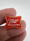 Miller High Life Beer Vintage Lapel Pin Plastic