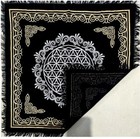 Table Napkin Flower Design Tree Of Life Altar Cloth Tarot Witchcraft Card Square