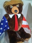 Donald Trump Trumpy Teddy Bear Deluxe 22  Plush Flag Pouch Mgc