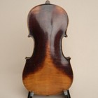  vb257  Antique 4 4 Violin Body Only For Parts Or Repair