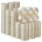 72 Rolls 3  Extra-wide Clear Shipping Packing Moving Tape 110 Yds 330  Ea - 2mil