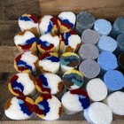 Large Lot Vintage Rug Yarn Latch Hook Assorted Colors 35 Packs