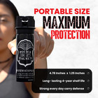 4 Police Magnum Pepper Spray 3oz Safety Flip Top Stream Self Defense Protection