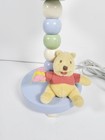Vtg Disney Winnie The Pooh Baby Nursery Night Lamp Plush W  Shade E180875 