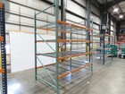 Teardrop Pallet Rack 4 Shelf 10  X 60  Upright 96  Shelf 46  Wire Deck Shop