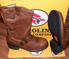 Vintage Carolina Brown Leather Boot  Unisex Biker Motorcycle  Oil Resistant