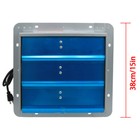 12  Shutter Exhaust Fan With 1 65 Meters Power Cord Kit Wall Mounted Aluminum