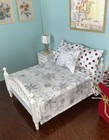 Dollhouse Miniature 1 12 Scale Bedspread  Handmade Full Christmas