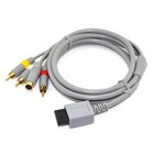 6ft S-av Tv Audio Video Rca Composite Adapter Cable Cord For Nintendo Wii  Wii U