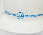 Vintage Msa Skullgard Us Steel Iron Worker Hard Hat 1979 Pittsburgh Homestead