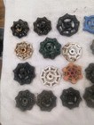 Diecast Water Faucet Valve Knobs Handles Spigot Industrial Steam Punk Art Lot 20