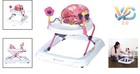 Trend Activity Walker Emily Pink With Toy Bar   Adjustable Height