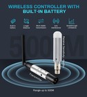 Eytse Wireless Dmx Built-in Battery  Dj 2 4g Receiver Dmx512   