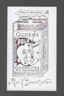 1908 Ogden s Actresses  Viva Birkett  Nm  Polo Cigarettes  Rare Set