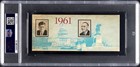 John F  Kennedy Jan 20  1961 Inauguration Speech Full Ticket Psa 5  rare 