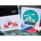 Tim Holtz  snowglobe  2  Holiday Christmas Sizzix Thinlits Cutting Dies 2025